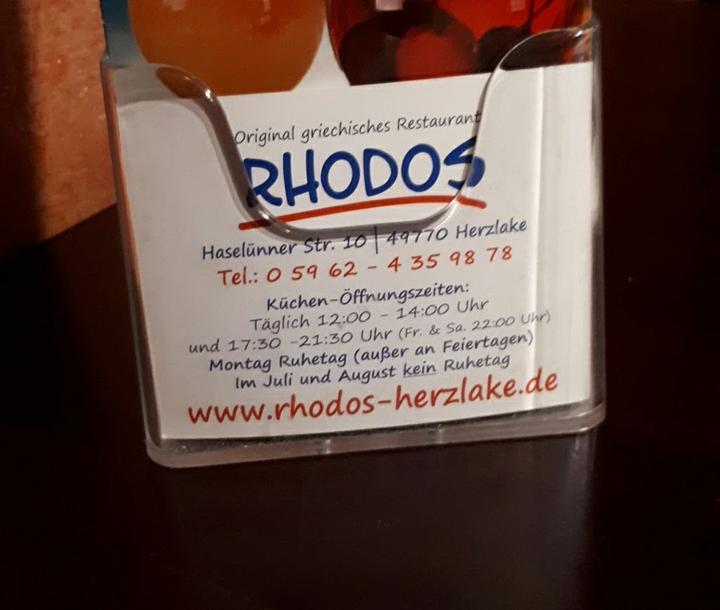 Restaurant Rhodos